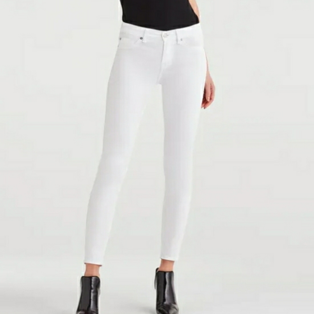 7 For All Mankind Ankle Gwenevere Squiggle-Pocket